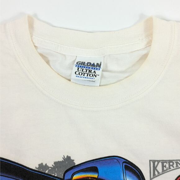 Vintage 2003 Y2K Mens Drag Racing Large T-Shirt POOR Kern County Fair Street Rod - Picture 8 of 10